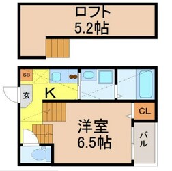 石場町ベースの物件間取画像